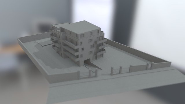Villa Monceau 3D Model