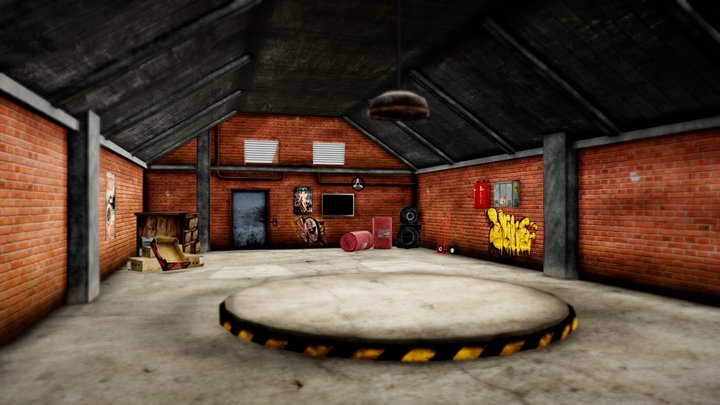 Garage 3D Model