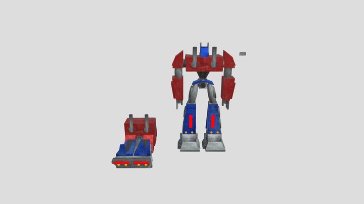 Optimus prime 3D Model