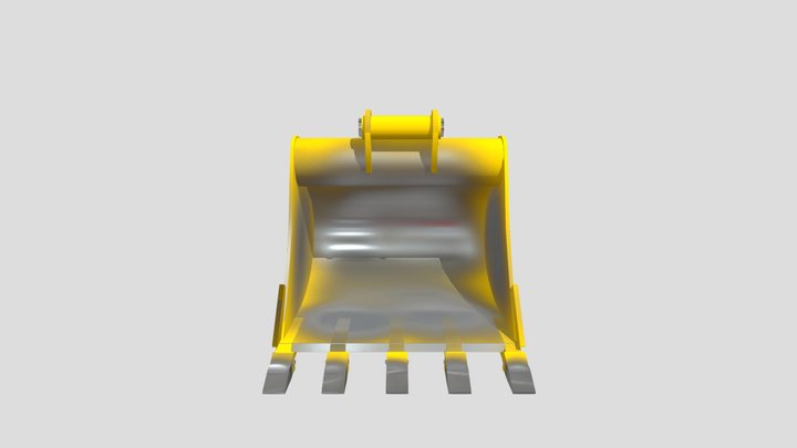 BUCKET EXCAVATOR 3D Model