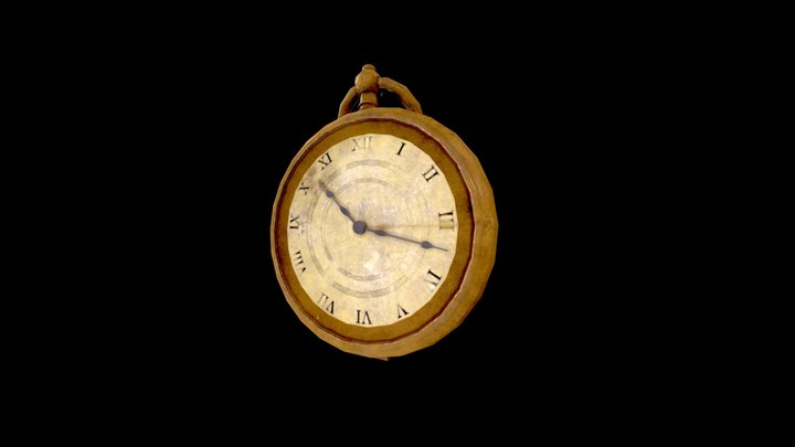 A_Pocket Watch 3D Model