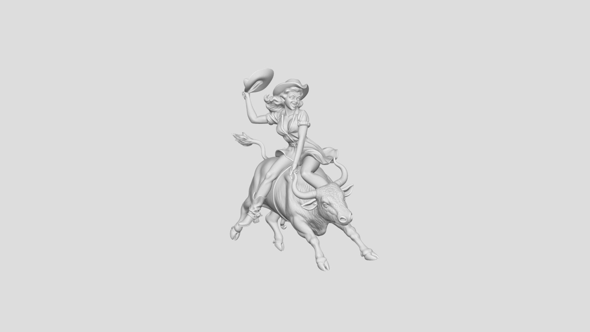 Ridin' the Bull - Download Free 3D model by Ded Makar (@kmkrtchyan70 ...