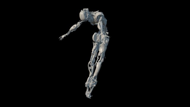 Evolve Proxy Model: Flesh long gone. 3D Model