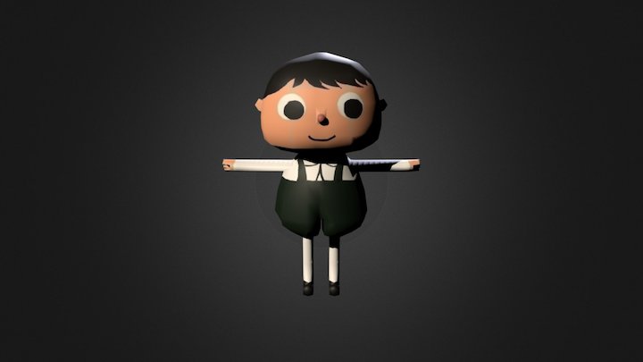 數 媒1A_周姿妤_105051012 3D Model