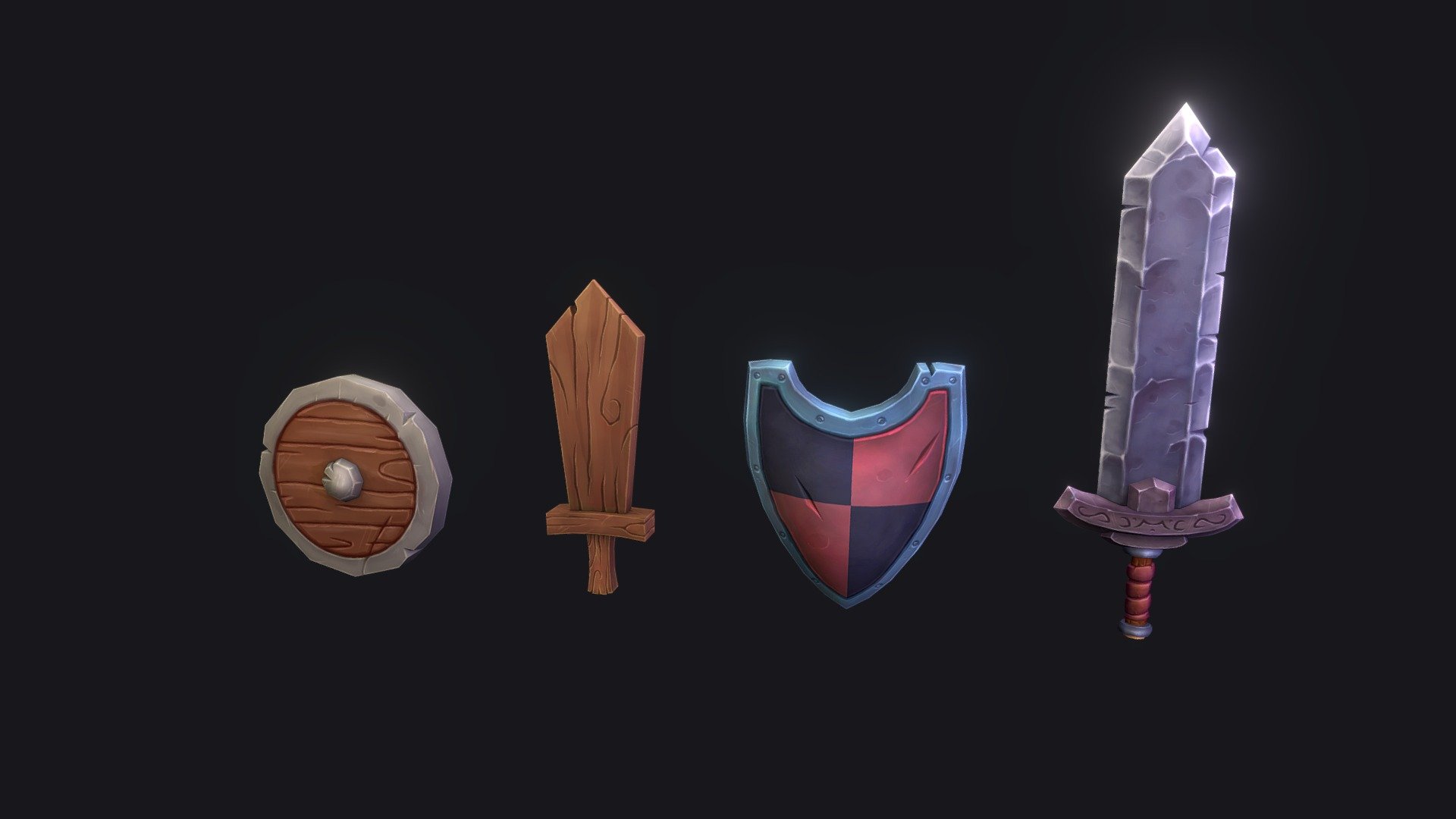 Simple RPG Weapons [Hand-Painted]