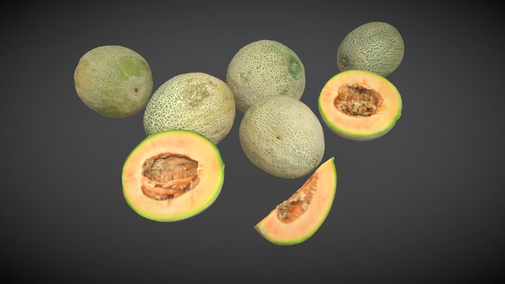 Melons 3D Model