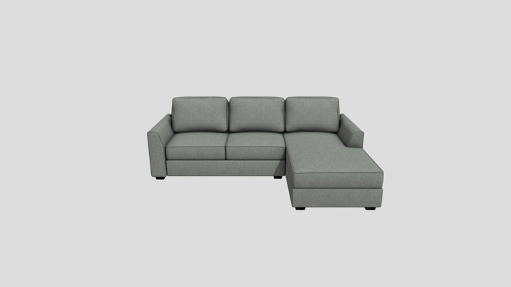 Tiffany Sofa 2 3D Model