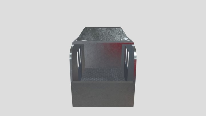 Stylized Cable Car 3D Model