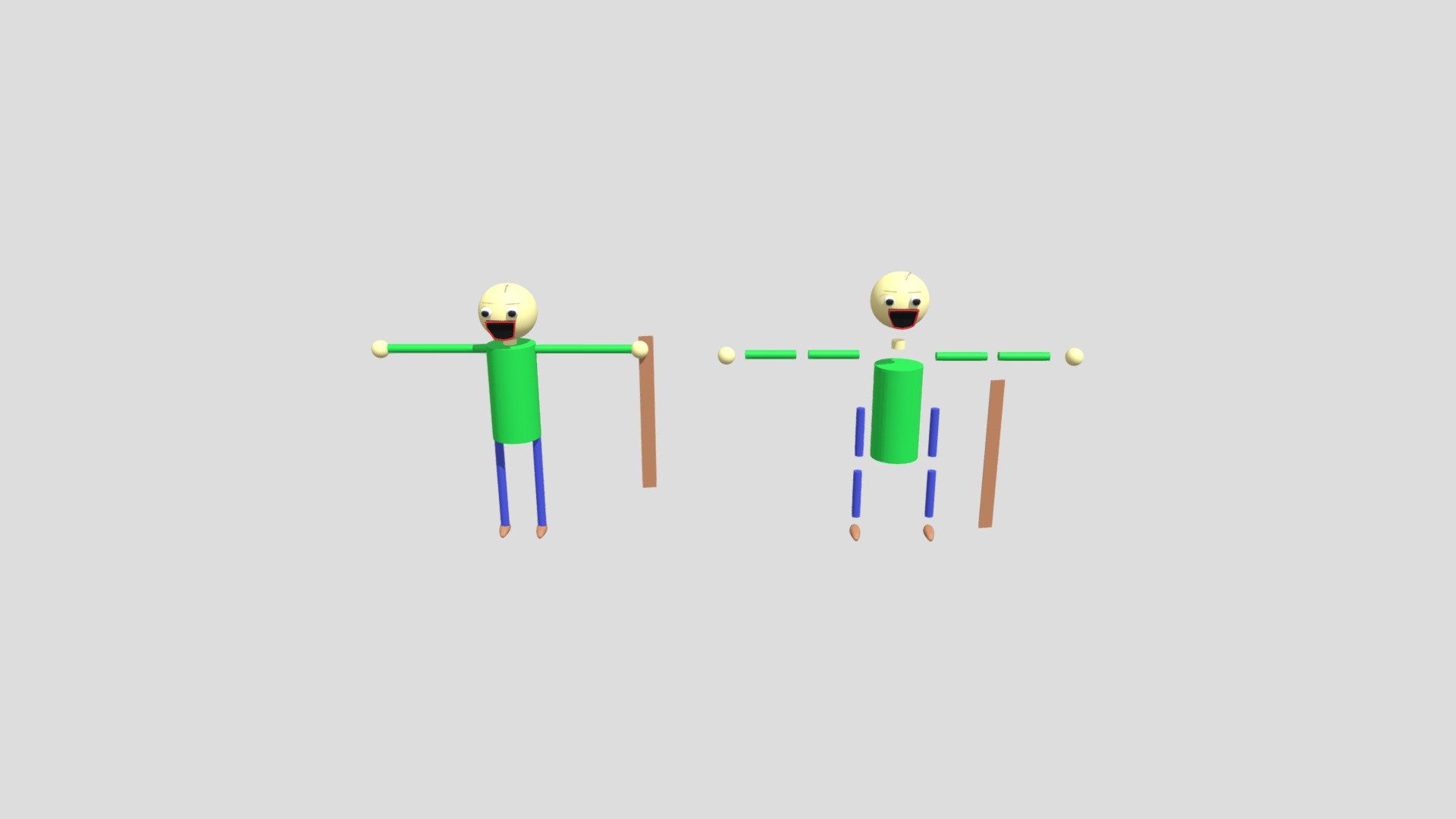 3D SCUFFED BALDI MODEL - Download Free 3D model by DaReal_Lamma ...