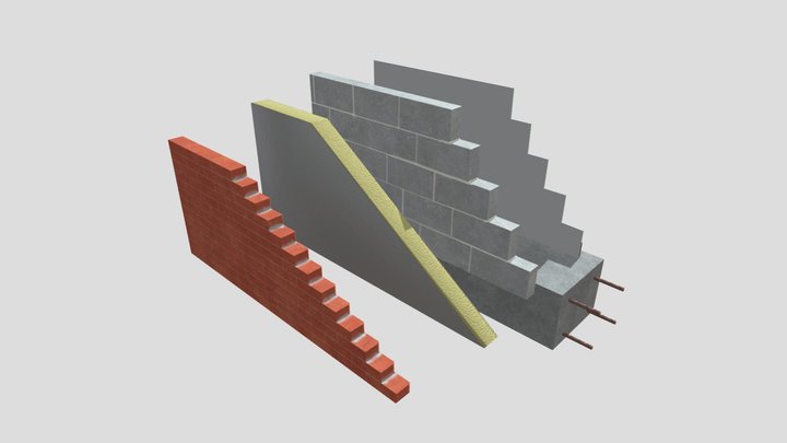 Wall Cavity 3D Model