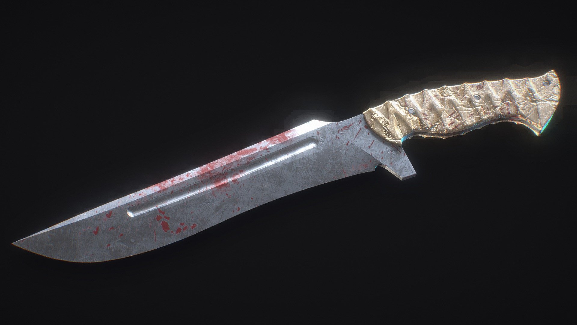 Knife - Buy Royalty Free 3D model by re1monsen [ee3d4e3] - Sketchfab Store