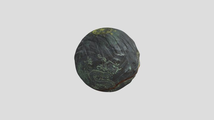 ancient rock 3D Model