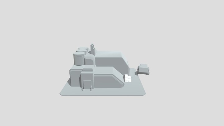 10 Space Clinic 3D Model