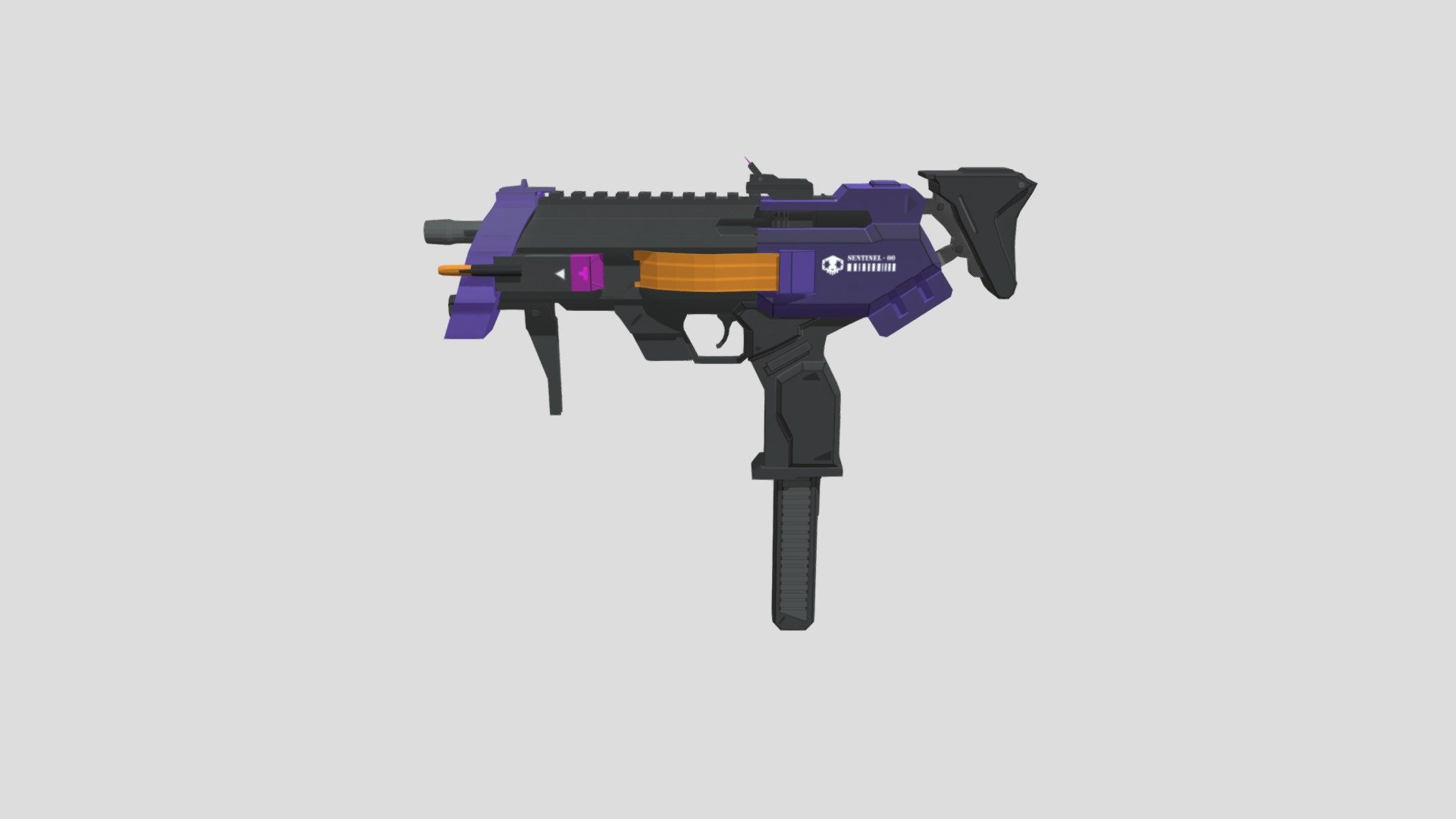 Sombra Gun - Download Free 3d Model By Samlomax [ee3fb4b] - Sketchfab