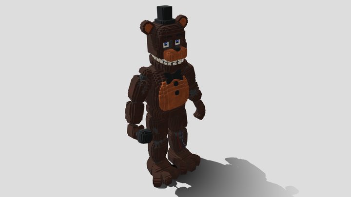 Withered Freddy [Minecraft] 3D Model