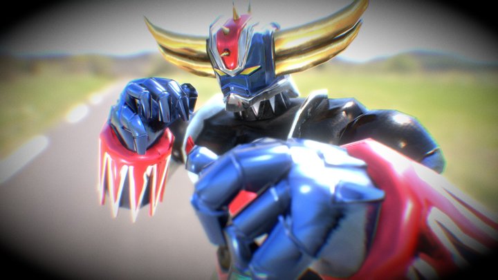UFO_Grendizer 3D Model