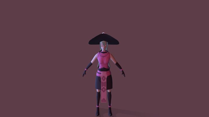 Witch of Cure 3D Model