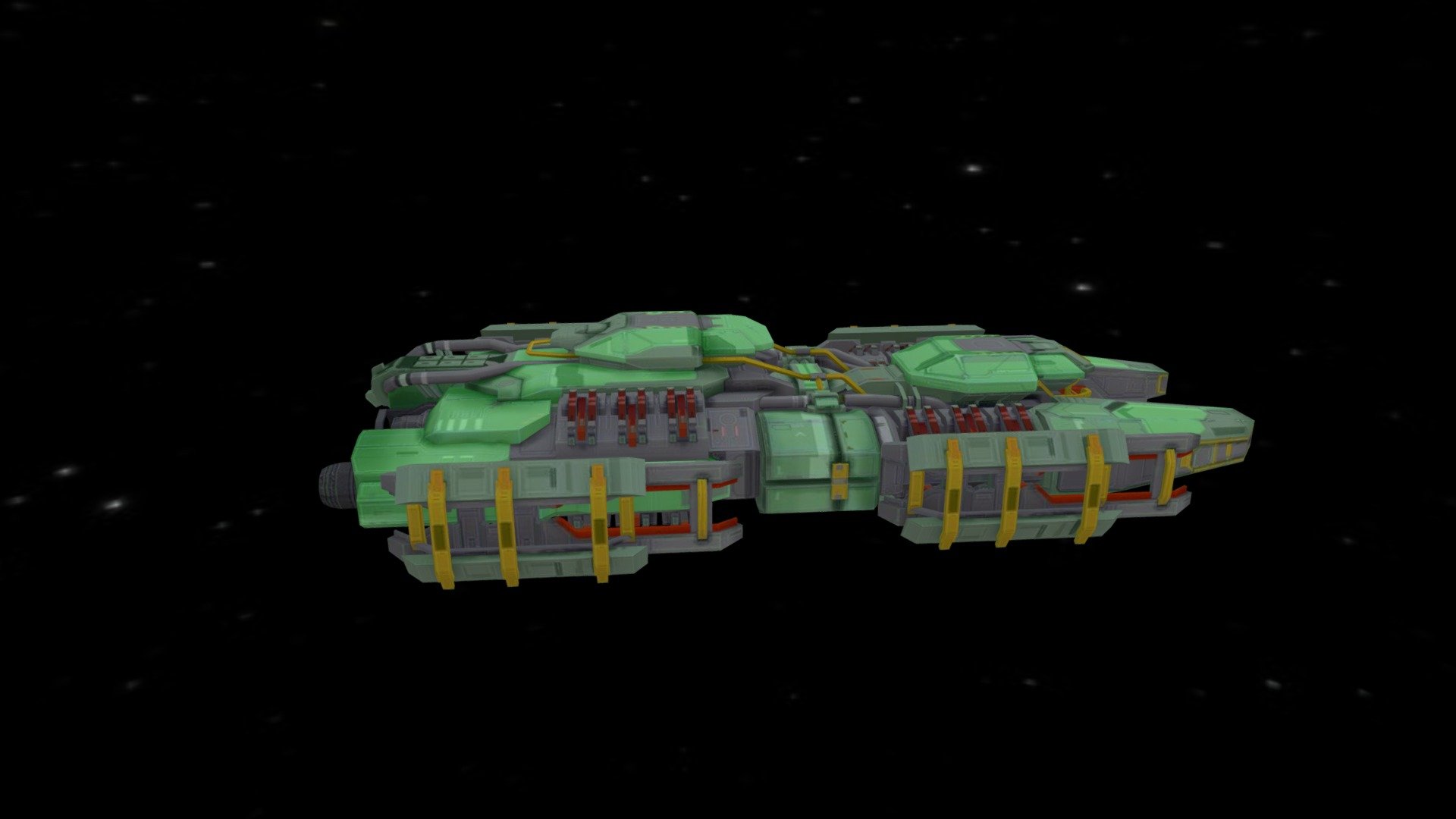 Procurer -- 3D Ship Model - Eve Online