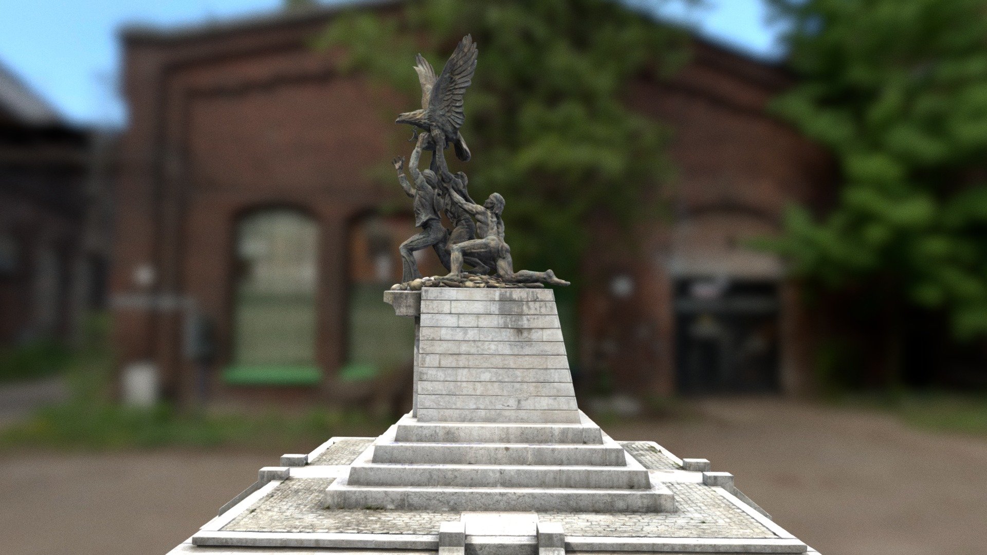 Monument to Mexico — Sketchfab embed 3D viewer
