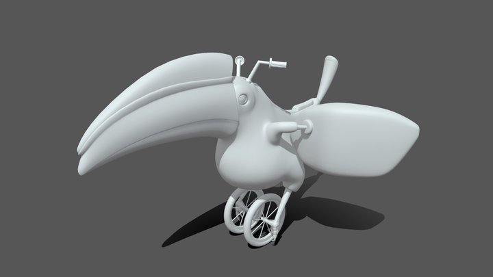 Ramphastos Ciclo (Work In Progress) 3D Model