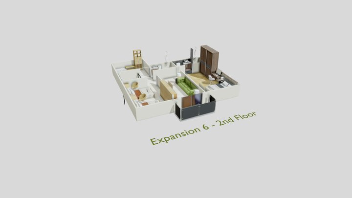 Hanna Expansion 6 Floor 2 3D Model