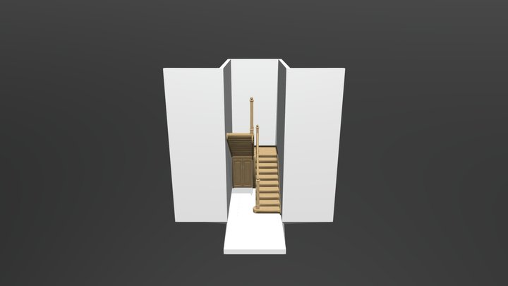 Stair Kyiv Final 3D Model