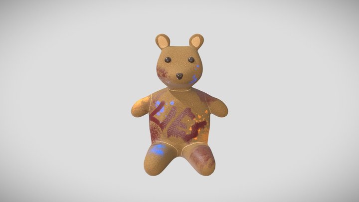 JohnnyIslas-Gonzalez_Bear_SketchFab 3D Model