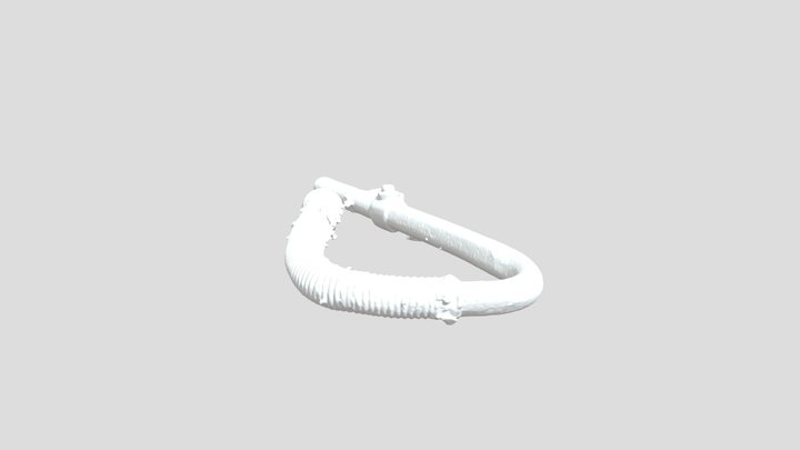 Metallic Pipe Connector 3D Model