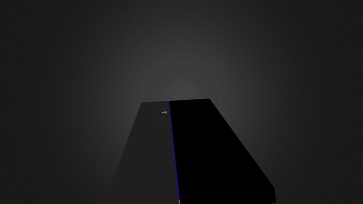 PS4 Console 3D Model