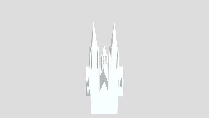 Kölner Dom Mock Up 3D Model