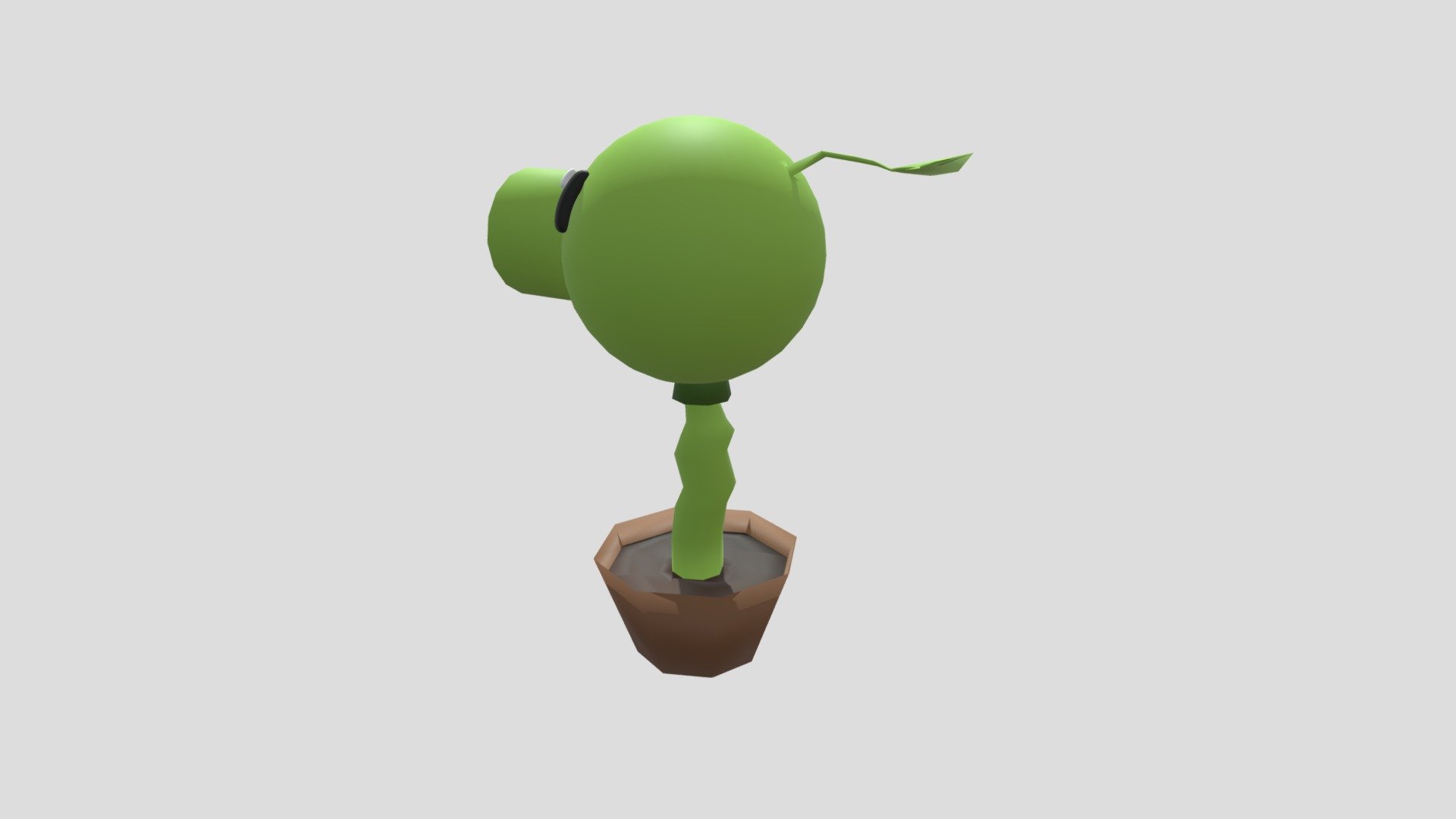 Pea shooter 3D model by dbernalb12 [ee45c16] Sketchfab