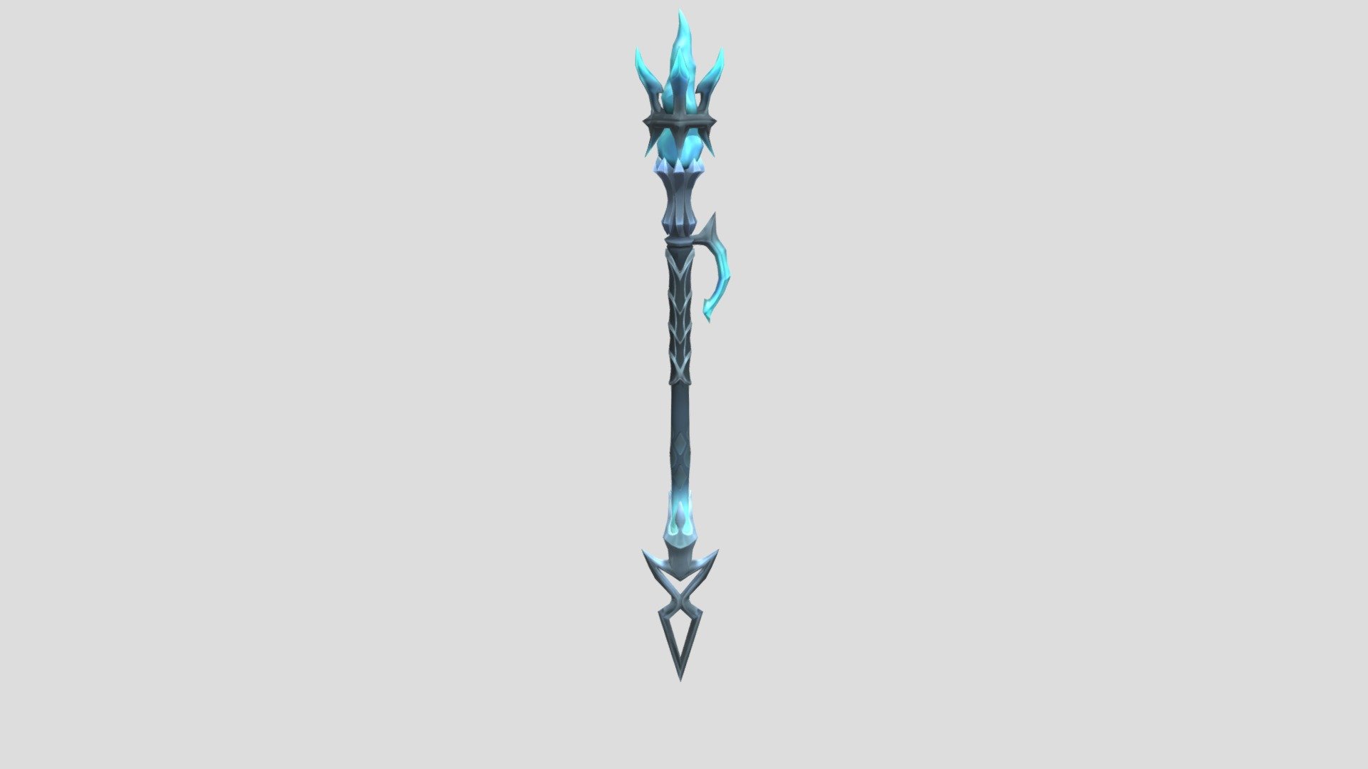 Skin_Ice_Staff - 3D model by Yui (@yuicee0212) [ee4737f] - Sketchfab