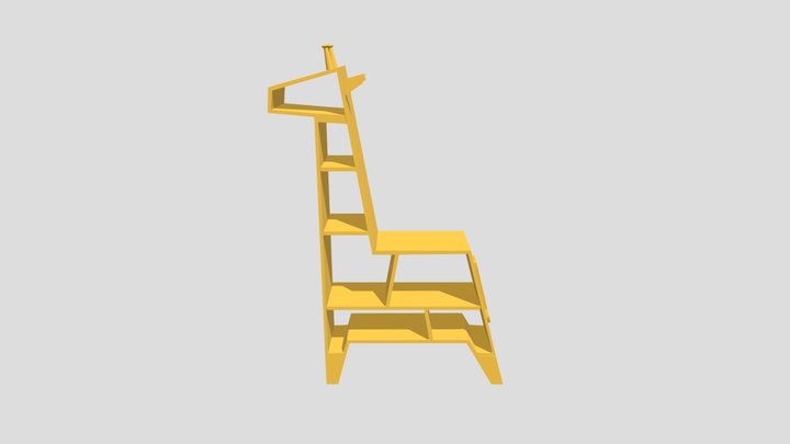 Giraffe_shelf 3D Model