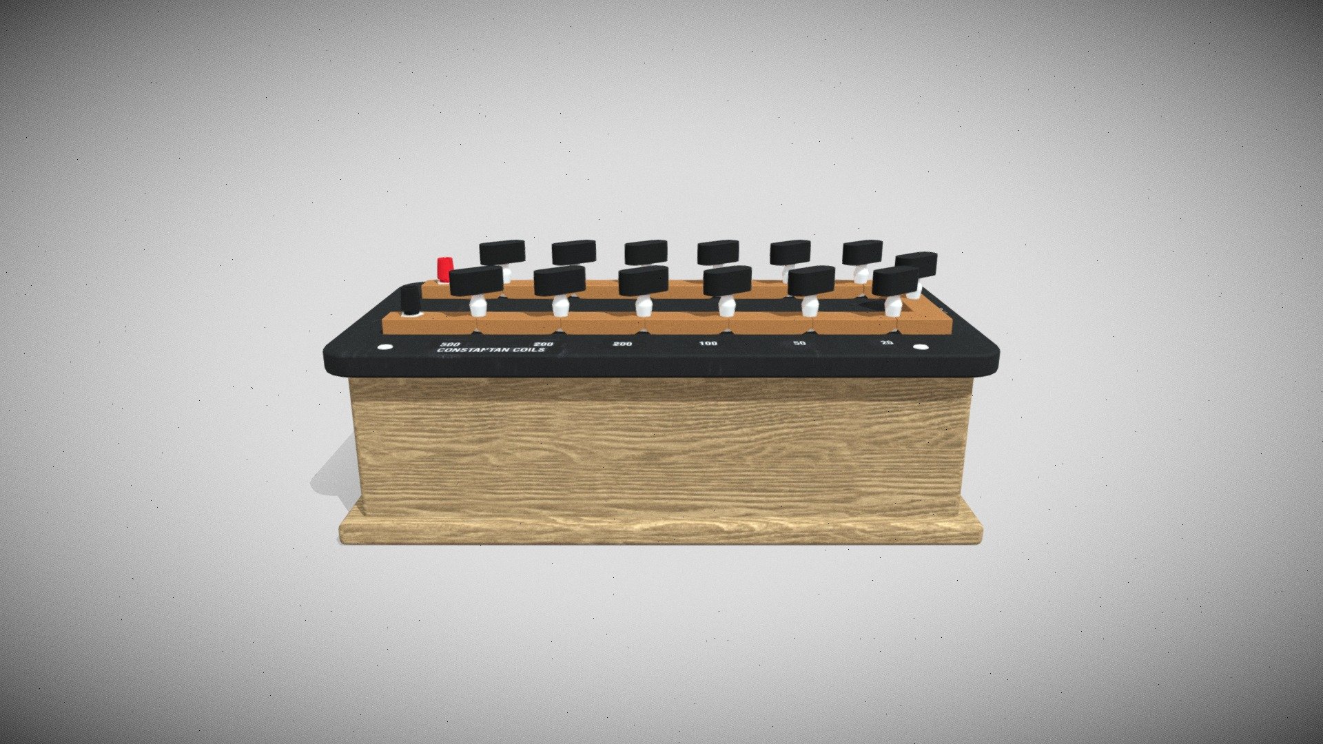 Resistance Box Download Free 3D model by VeeRuby Technologies Pvt Ltd