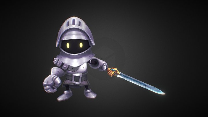 Knight 3D Model