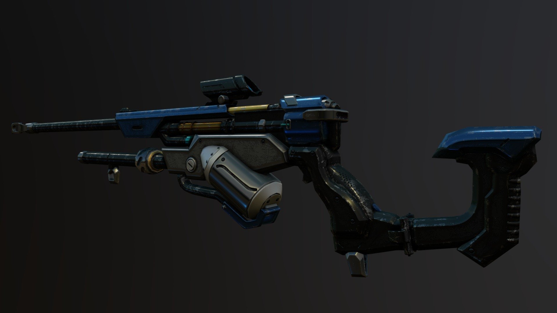 Ana's weapon Overwatch Mobile remake