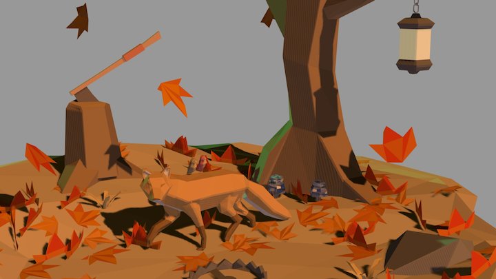 Autumn - Pieter Matthieu 3D Model