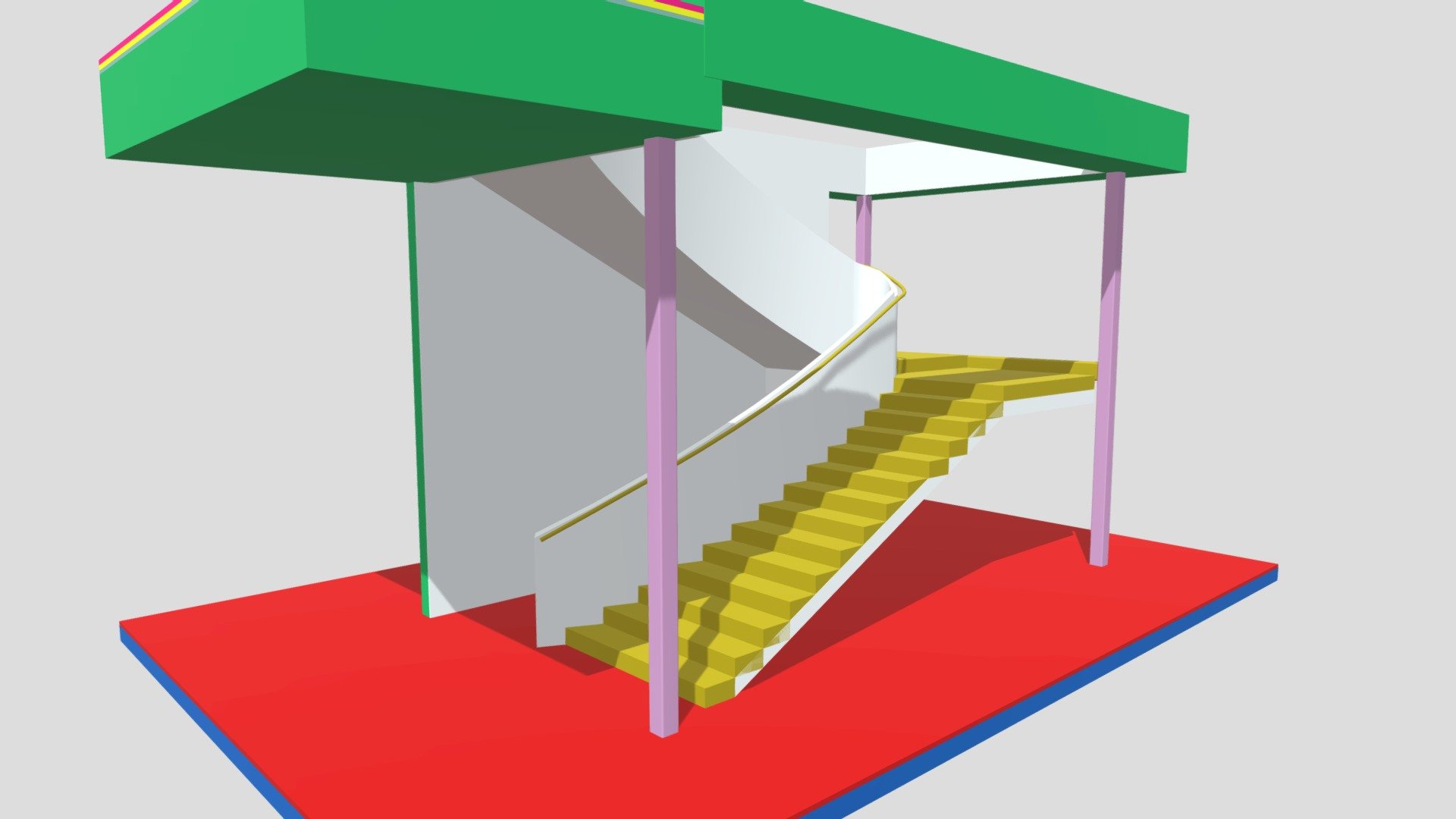 Interior Stair Model- Gravelle 3