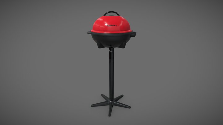 Outdoor Portable Electric Grill 3D Model