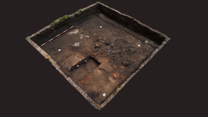Békés-Várdomb Block 1 Excavation Units 20-22 3D Model