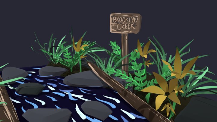 brooklyn creek v9 3D Model