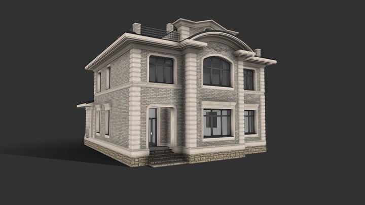 Жилой дом 10.0 (Михаил) 3D Model