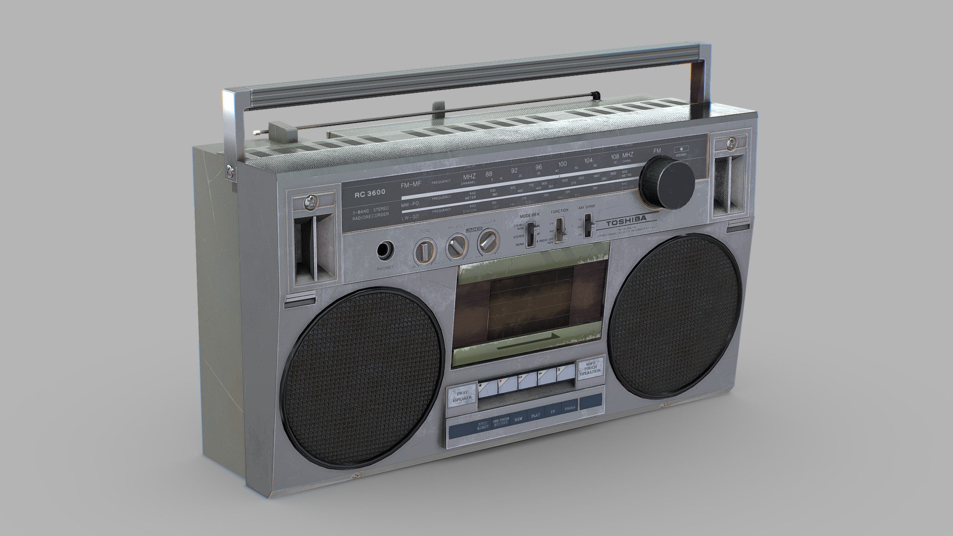 Recorder2-Freepoly.org — Sketchfab embed 3D viewer