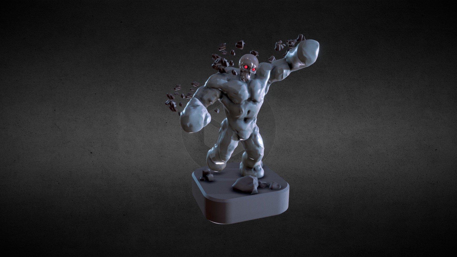 Golem - 3D model by Olst [ee4e2d7] - Sketchfab