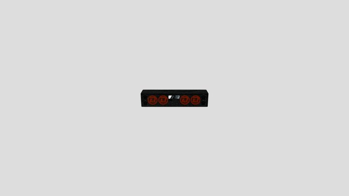 Sound bar 3D Model