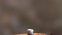 Starbucks Cup on Desk | office