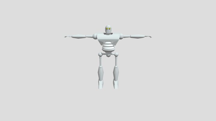 Iron Giant 3D Model