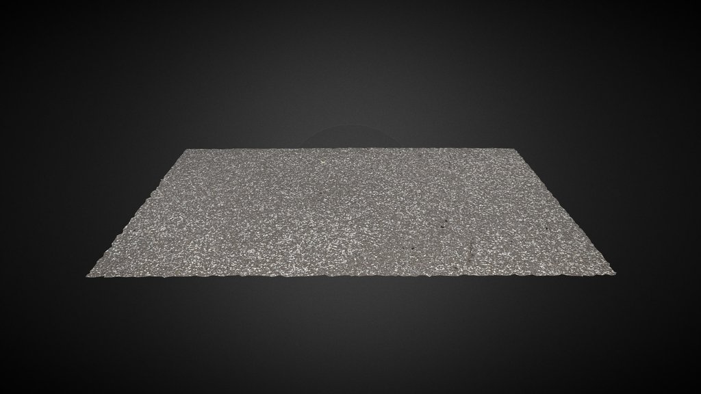 Asphalt Texture 3D scan