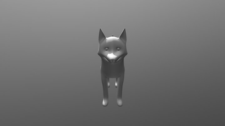 Dog(CG Cookie) 3D Model