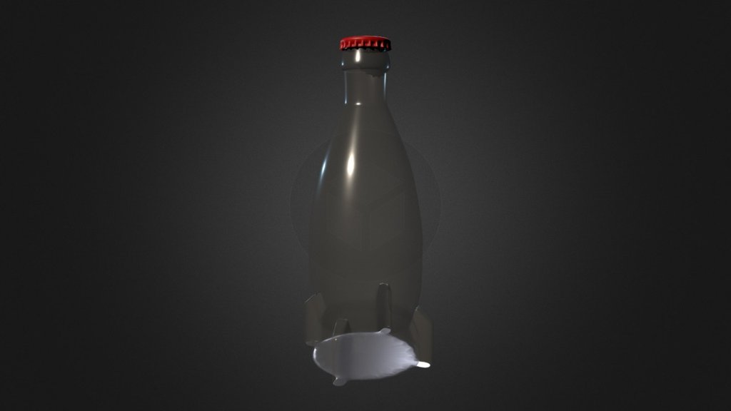 Nuka Bottle Download Free 3D model by Jakob Pihl